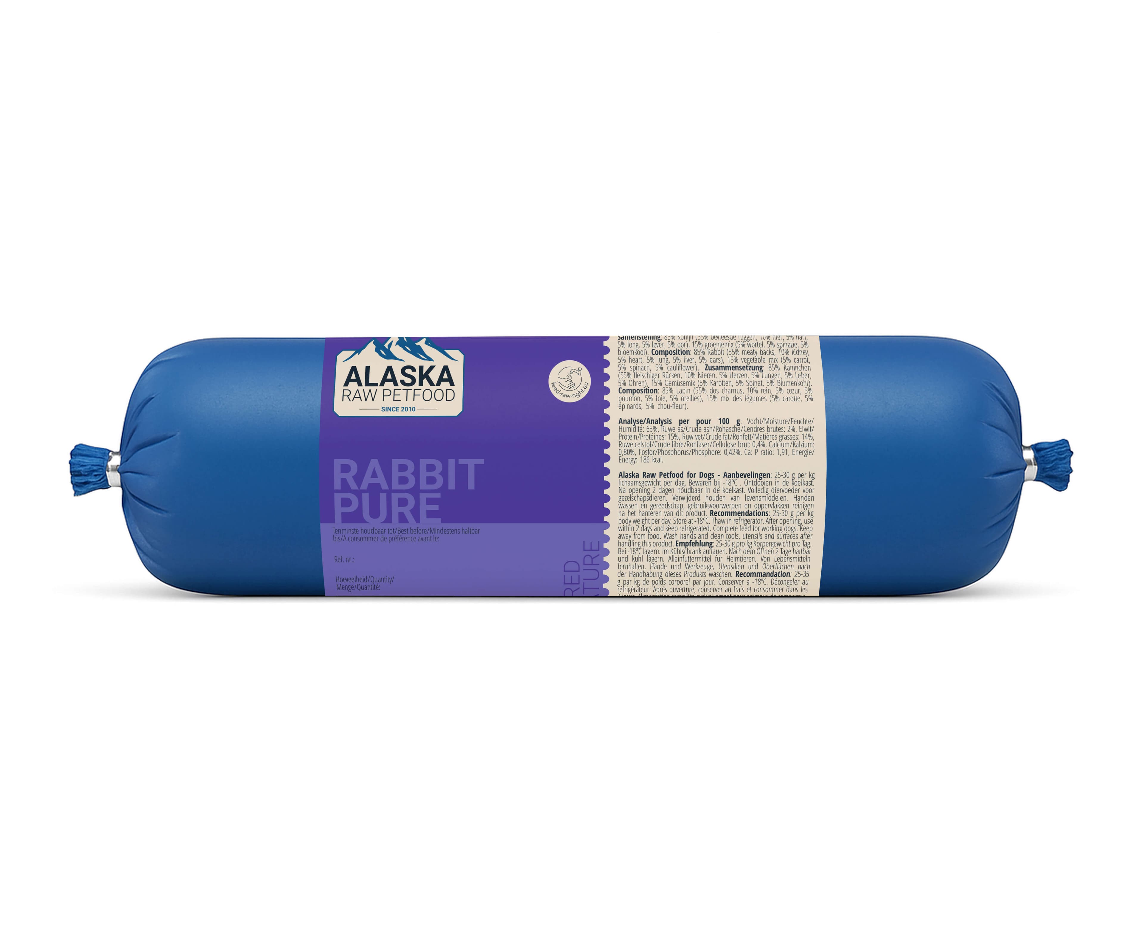 Alaska Dog Pure - Rabbit