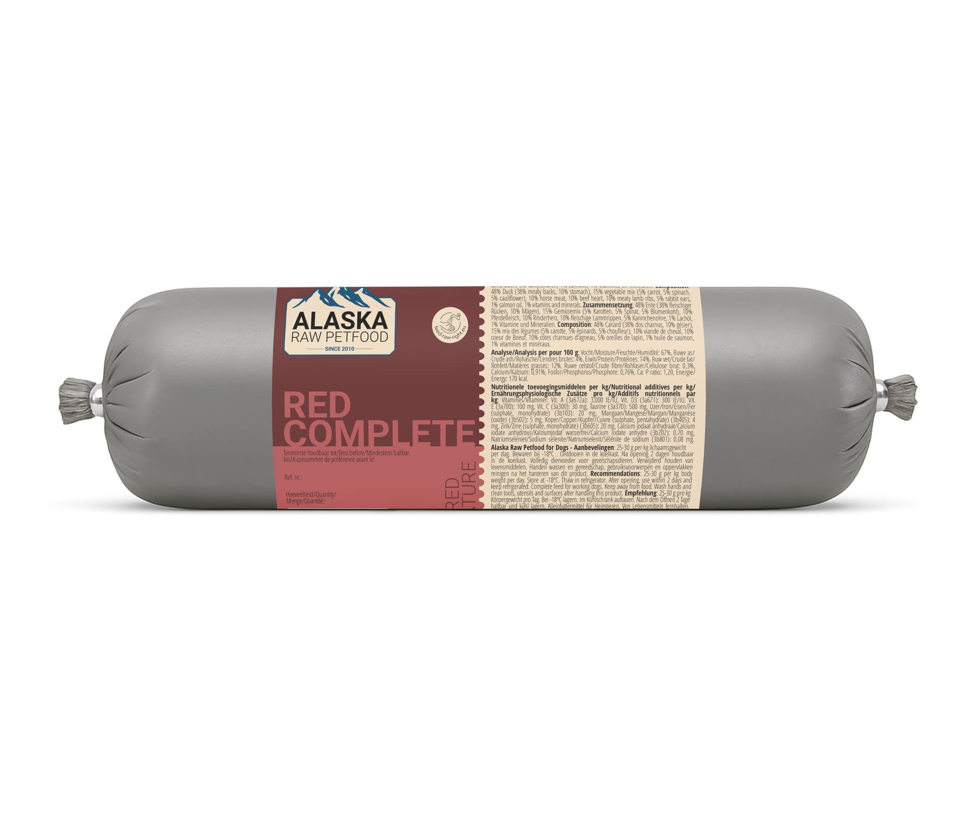 Alaska Dog Complete - Red