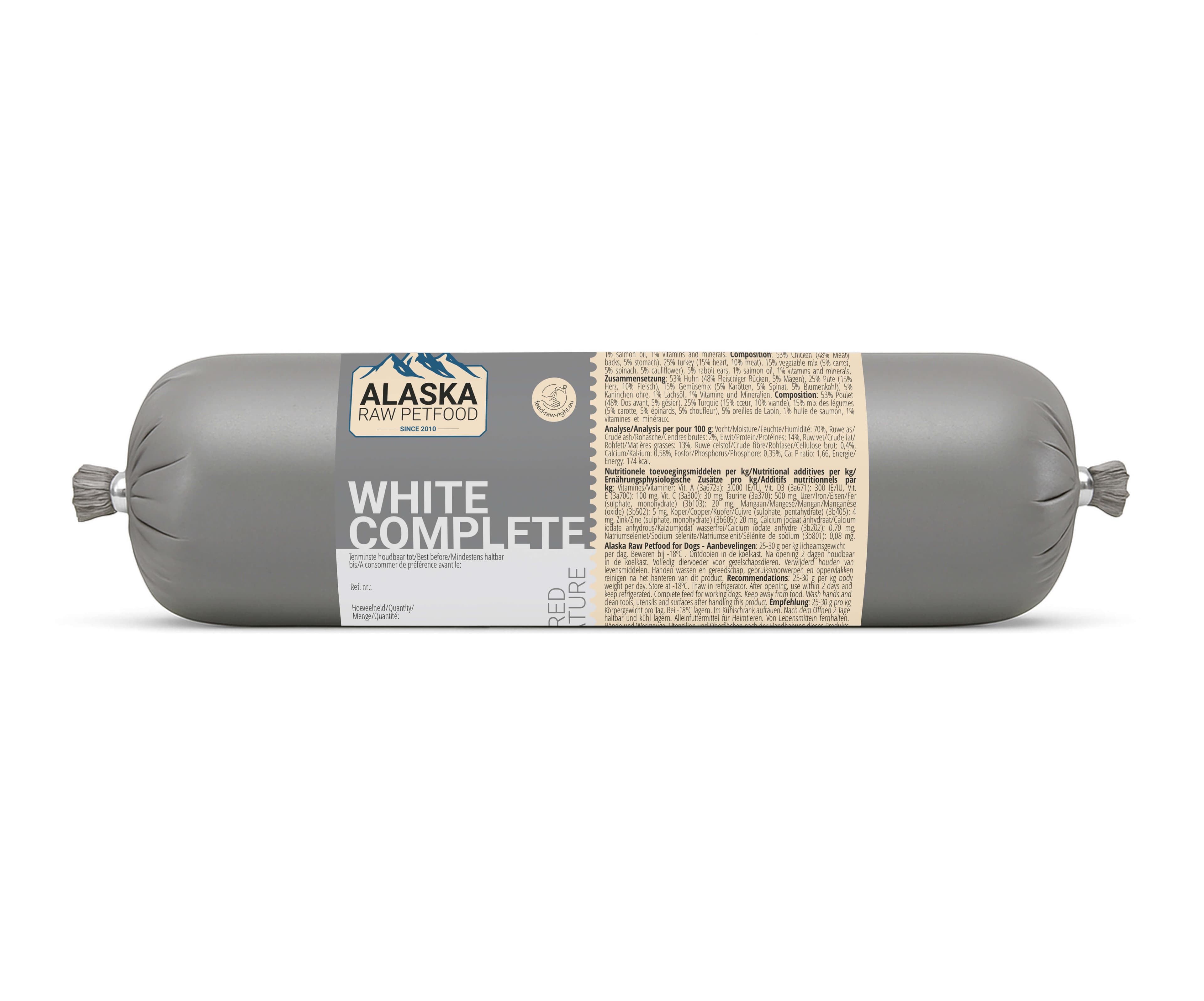 Alaska Dog Complete - White