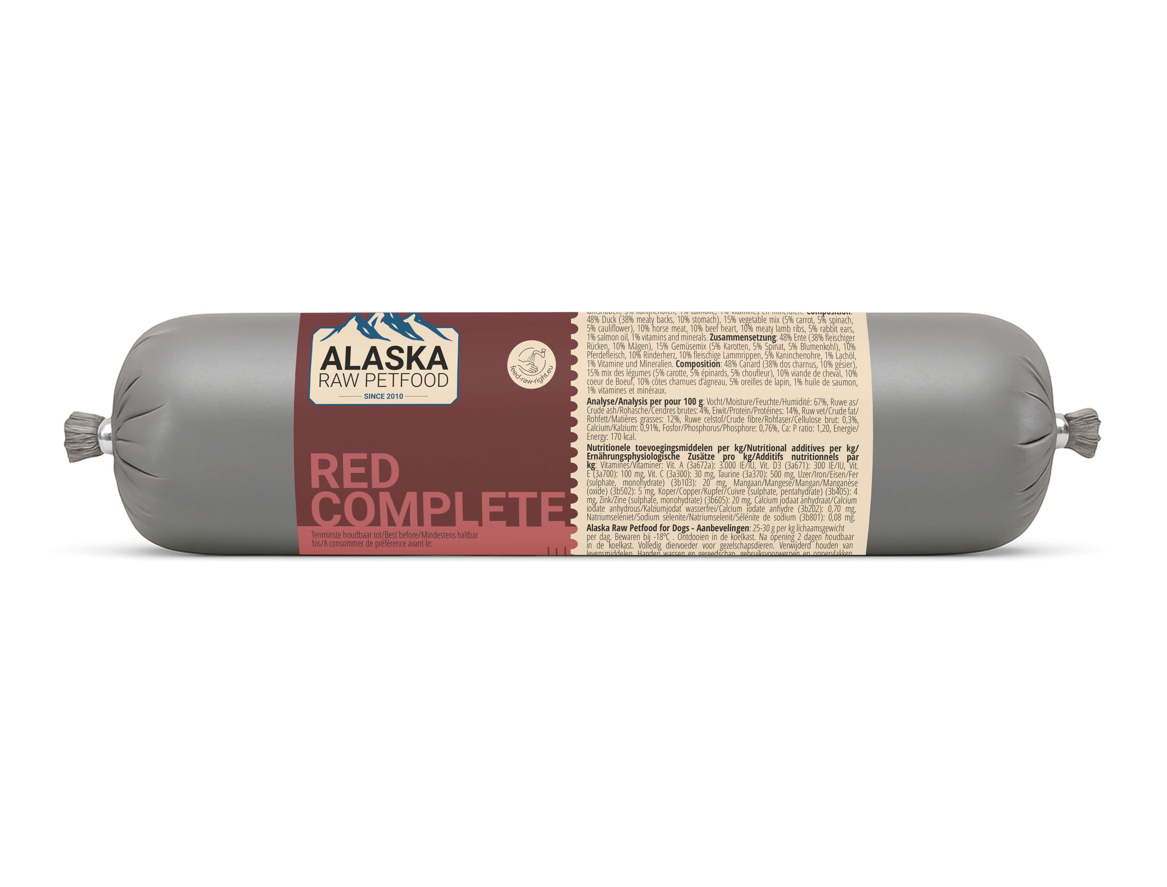 Alaska Dog Complete - Red