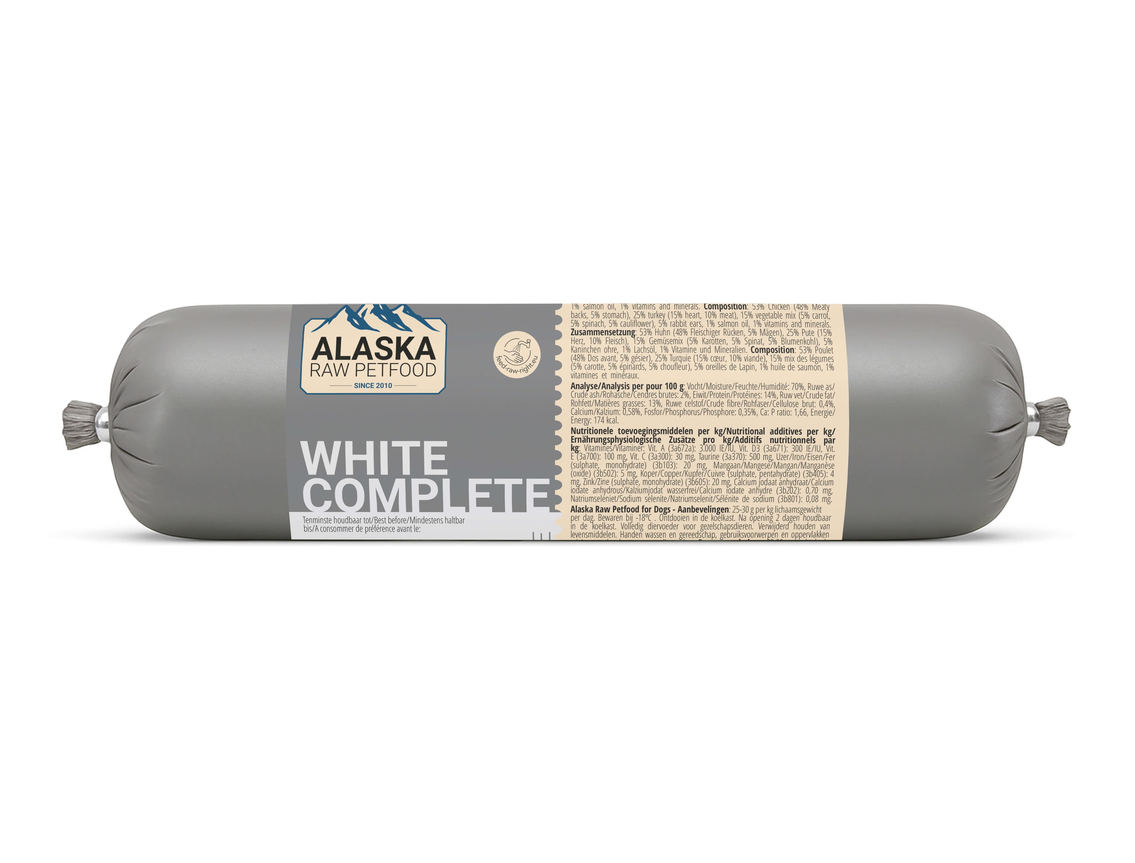 Alaska Dog Complete - White