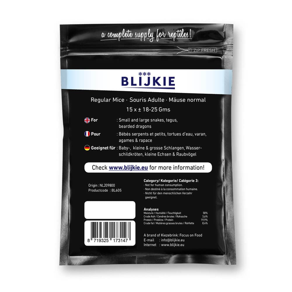 Blijkie BF Medium Mice (18-23 g) - 25x15 pcs