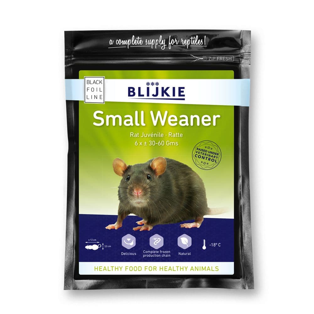 Blijkie BF Kleiner Weanerrat (25-60 g) - 10x6 Stk.
