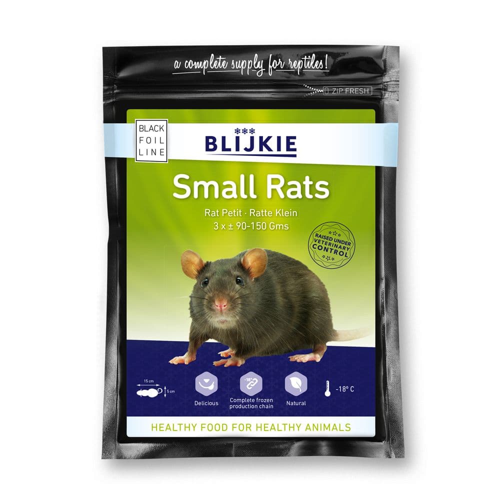 Blijkie BF Ratte Klein (90-150 g) - 10x3 Stk.
