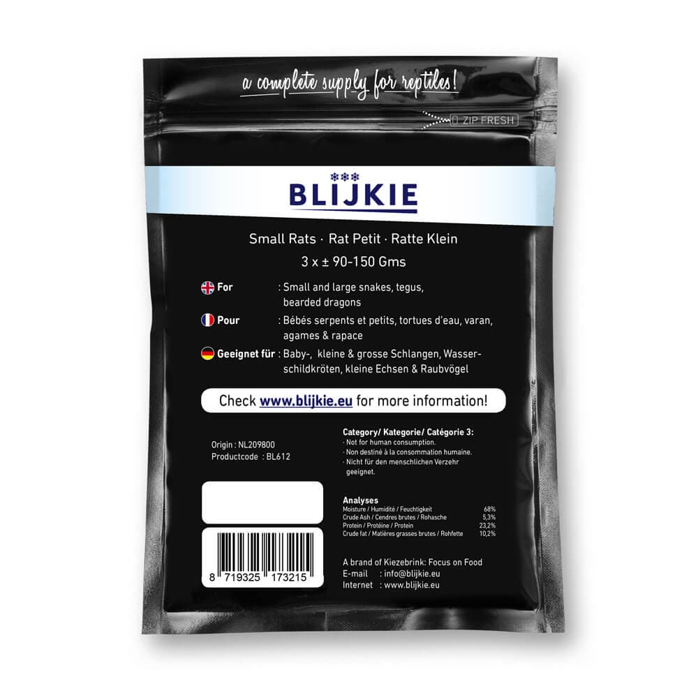 Blijkie BF Small Rat (90-150 g) - 10x3 pcs