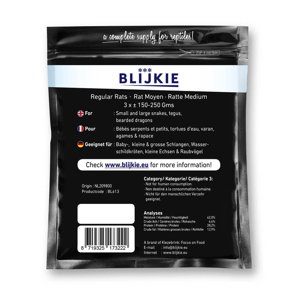 Blijkie BF Rat (150-250 g) - 15x3 pcs