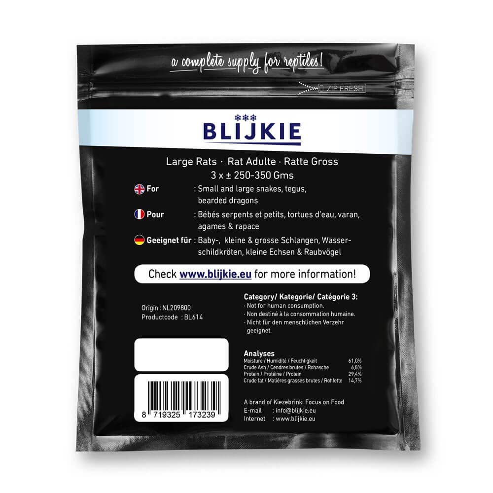 Blijkie BF Large Rat (250-350 g) - 10x3 pcs