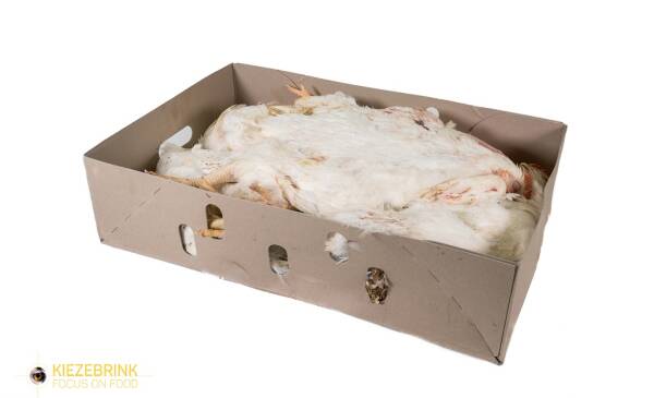 Hühner mit Gefieder (Kat. 2) - ca. 12 kg Karton