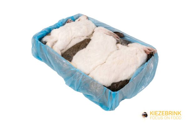 Konijn S (0,9-1,3 kg) - 7-11 st./doos Konijn S (0,9-1,3 kg) - 7-11 st./doos