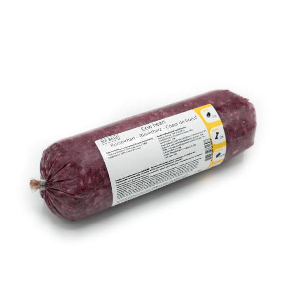 KB BARF - Rinderherz, gewolft KB BARF - Rinderherz, gewolft