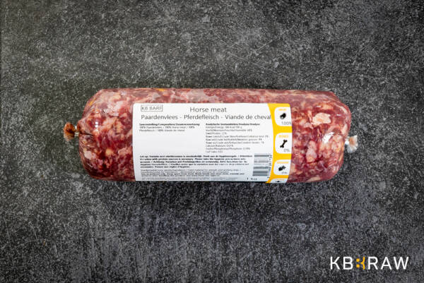 KB BARF - Minced Horse meat