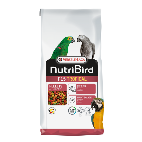 Versele-Laga - P15 Parrot Maintenance Tropical - 10kg