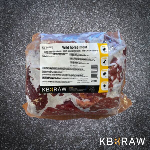 KB BARF - Wild horse meat